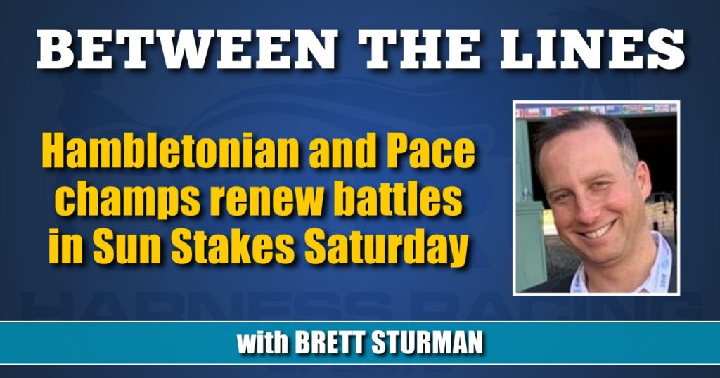 Hambletonian and Pace champs renew battles in Sun Stakes Saturday