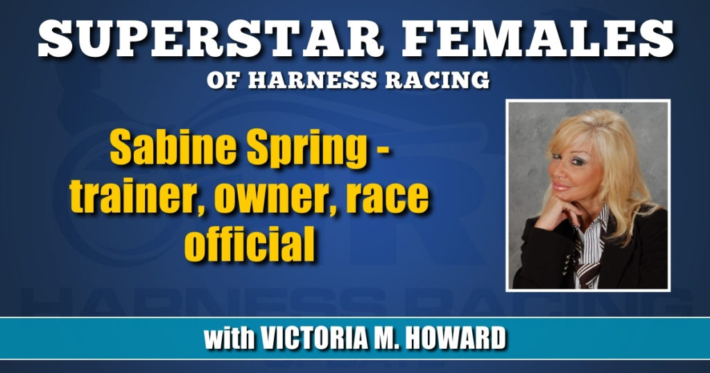 Sabine Spring — trainer, owner, race official