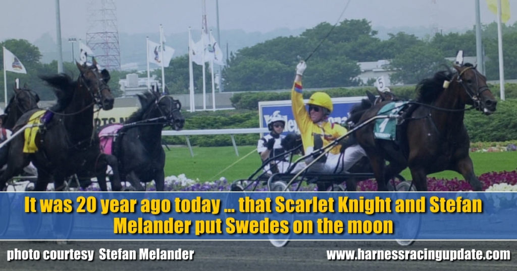 It was 20 year ago today… that Scarlet Knight and Stefan Melander put Swedes on the moon