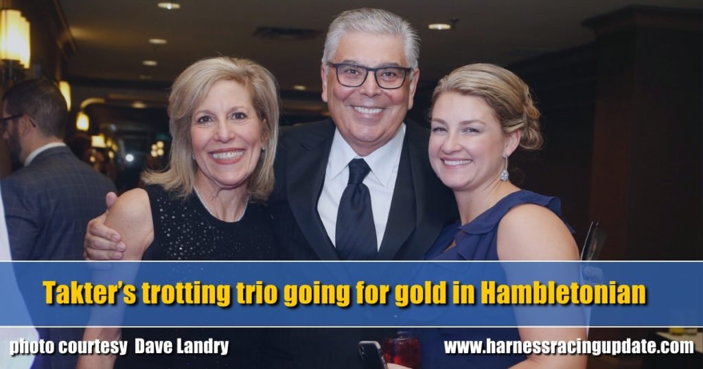 Takter’s trotting trio going for gold in Hambletonian