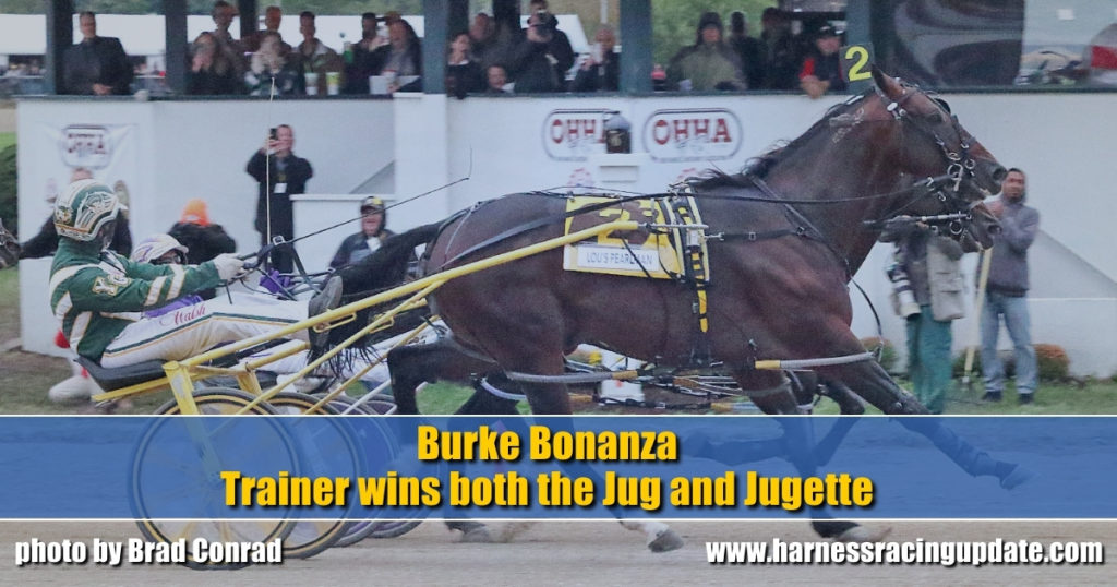 Burke Bonanza Trainer wins both the Jug and Jugette