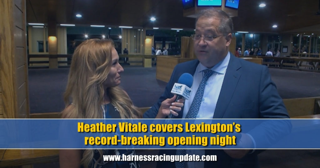 Heather Vitale covers Lexington’s record-breaking opening night