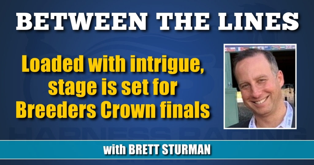Loaded with intrigue, stage is set for Breeders Crown finals