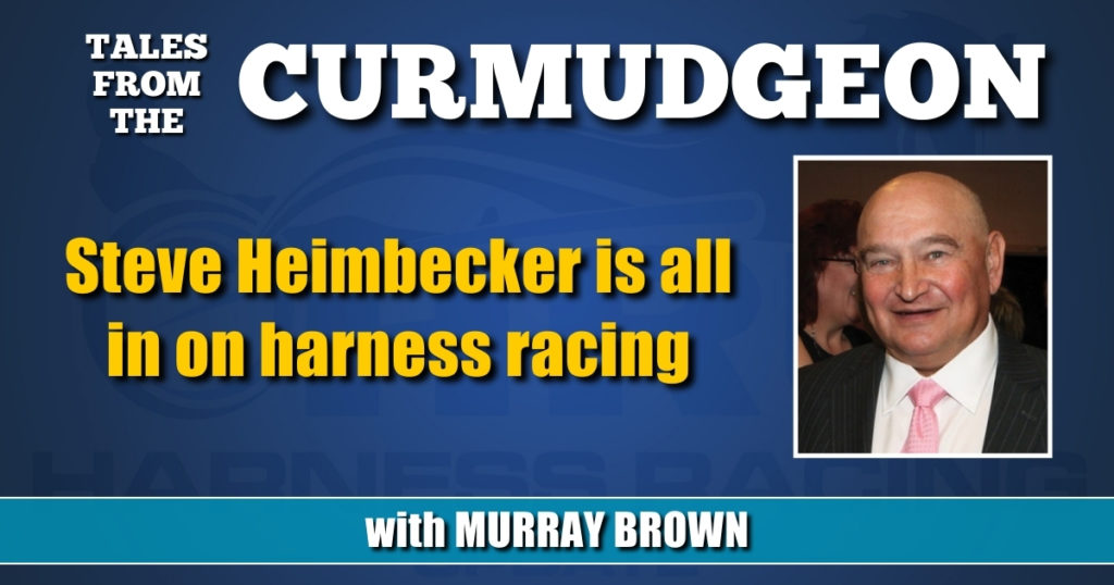 Steve Heimbecker is all in on harness racing