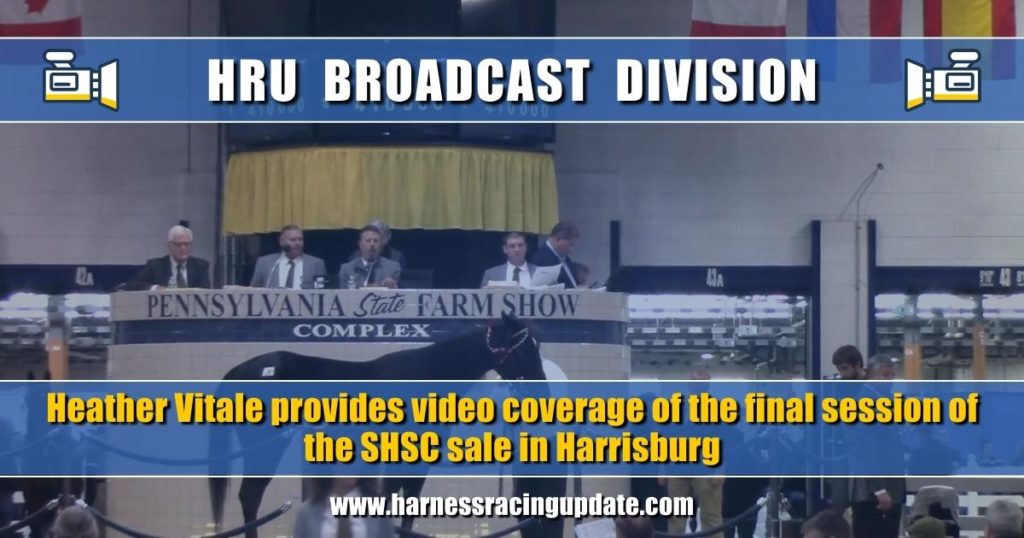 Heather Vitale provides video coverage of the final session of the SHSC sale in Harrisburg