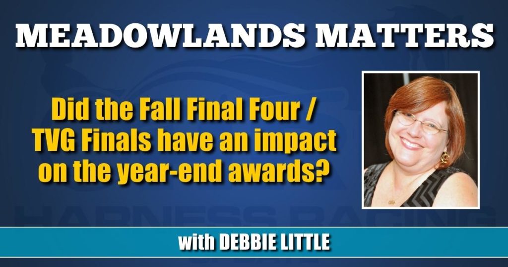 Did the Fall Final Four / TVG Finals have an impact on the year-end awards?