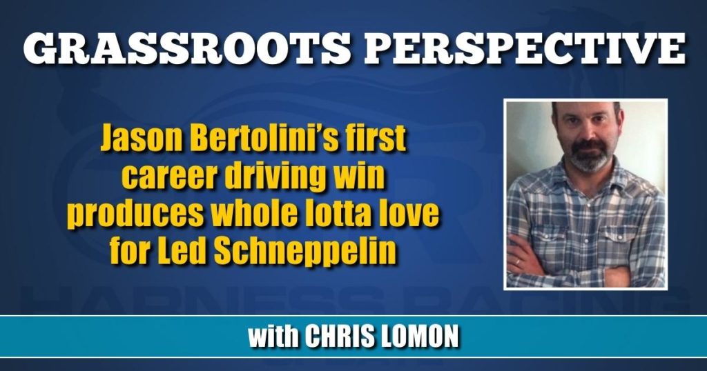 Jason Bertolini’s first career driving win produces whole lotta love for Led Schneppelin
