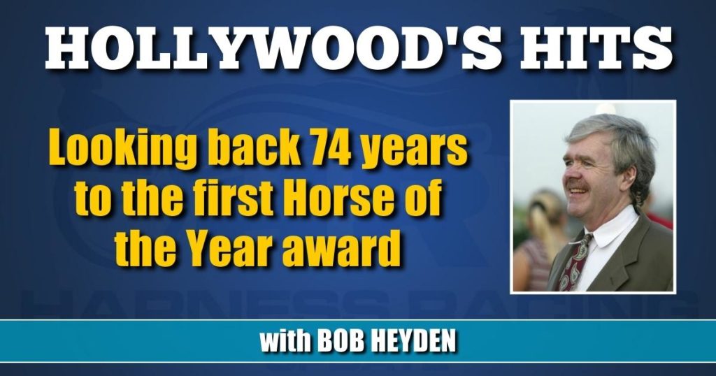 Looking back 74 years to the first Horse of the Year award