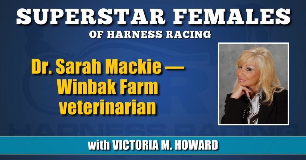 Dr. Sarah Mackie — Winbak Farm veterinarian