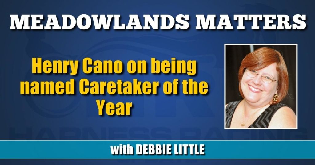Henry Cano on being named Caretaker of the Year