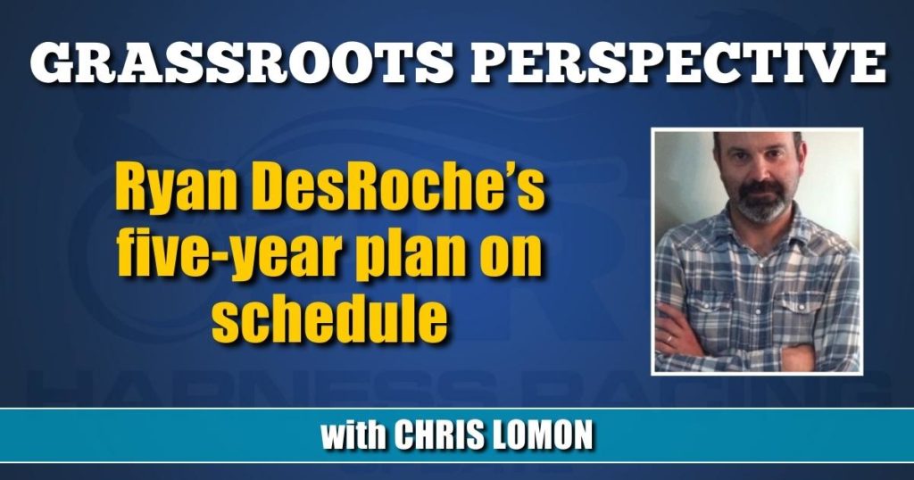 Ryan DesRoche’s five-year plan on schedule