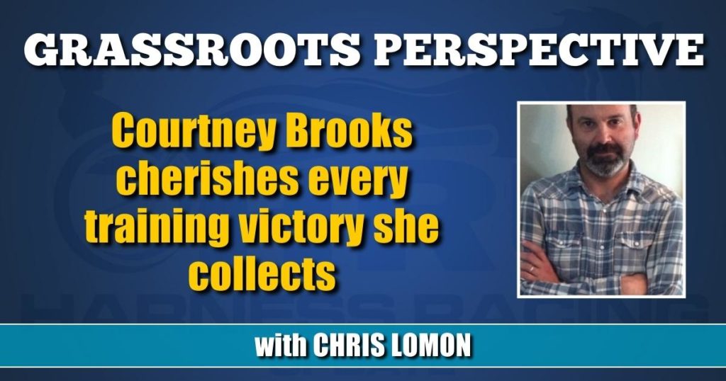 Courtney Brooks cherishes every training victory she collects