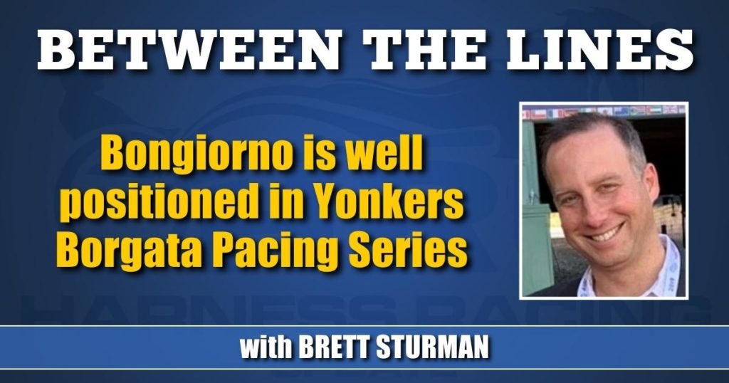 Bongiorno is well positioned in Yonkers Borgata Pacing Series