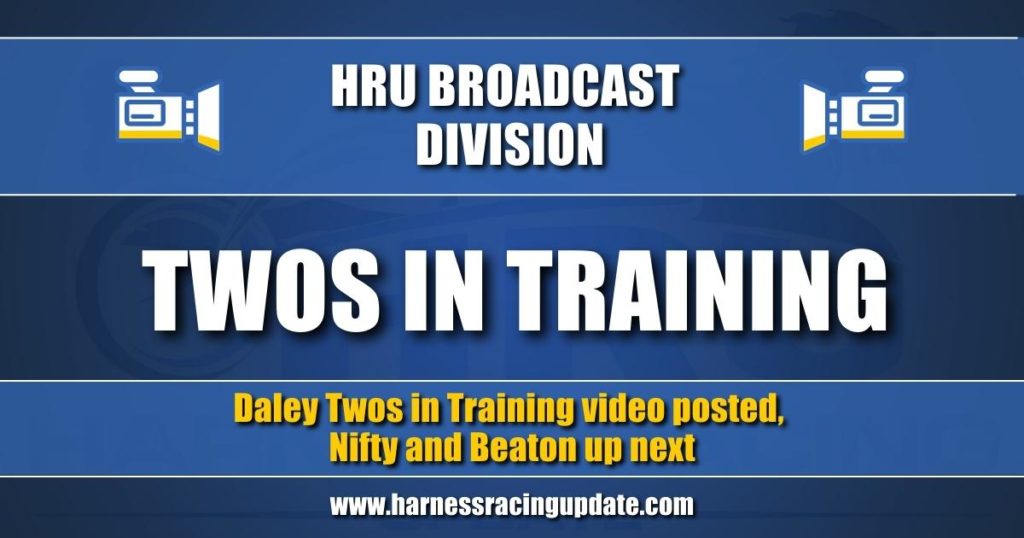 Daley Twos in Training video posted, Nifty and Beaton up next
