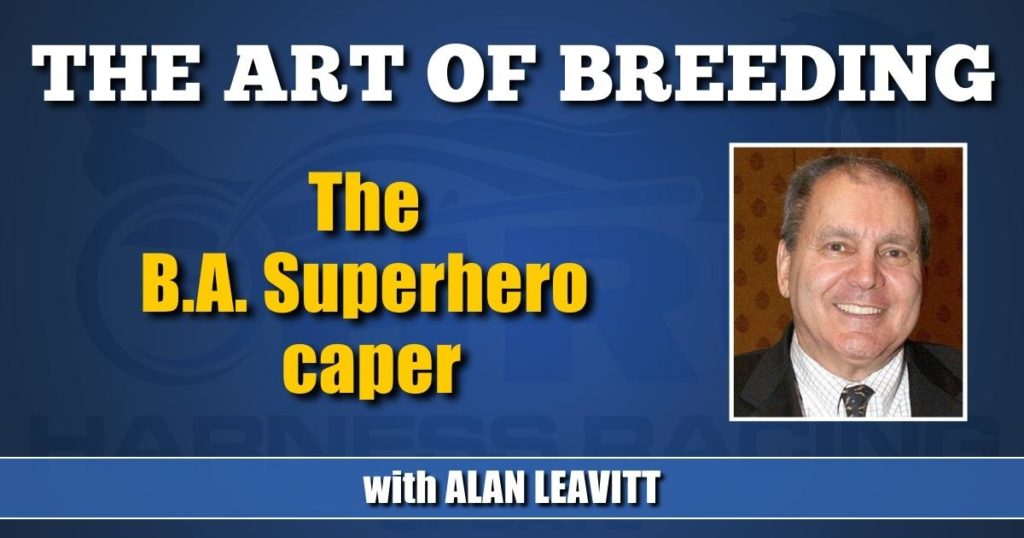 The B.A. Superhero caper