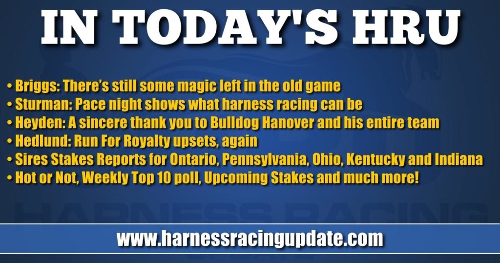 A sincere thank you to Bulldog Hanover and his entire team