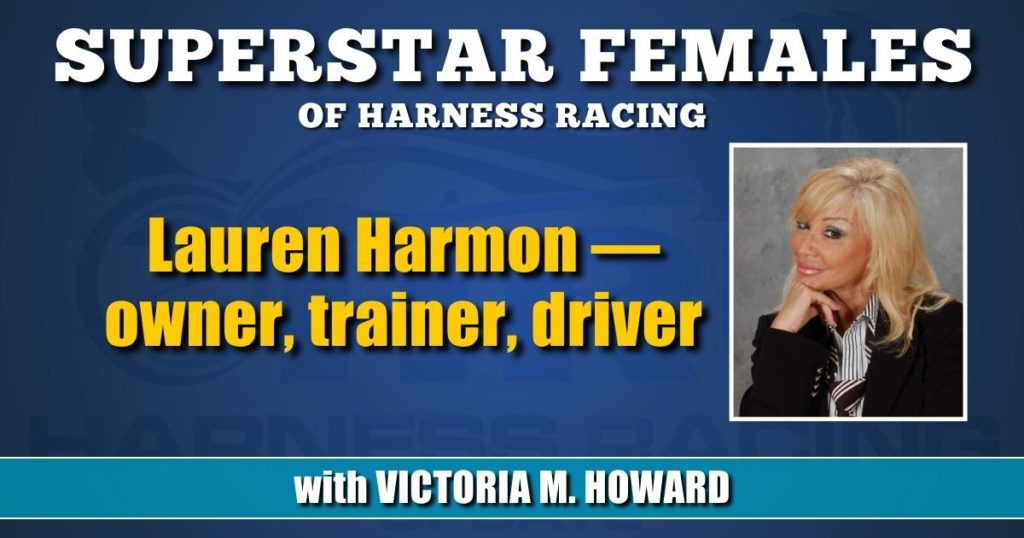 Lauren Harmon — owner, trainer, driver