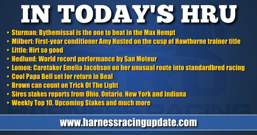 First-year conditioner Amy Husted on the cusp of Hawthorne trainer title