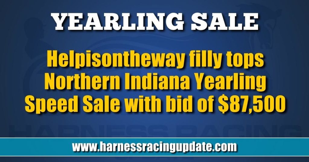 Helpisontheway filly tops Northern Indiana Yearling Speed Sale with bid of $87,500