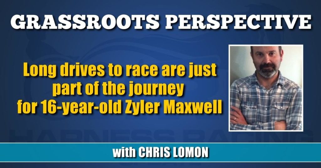 Long drives to race are just part of the journey for 16-year-old Zyler Maxwell