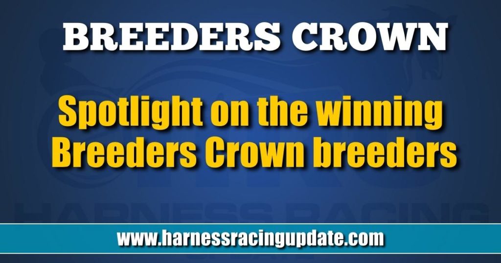 Spotlight on the winning Breeders Crown breeders