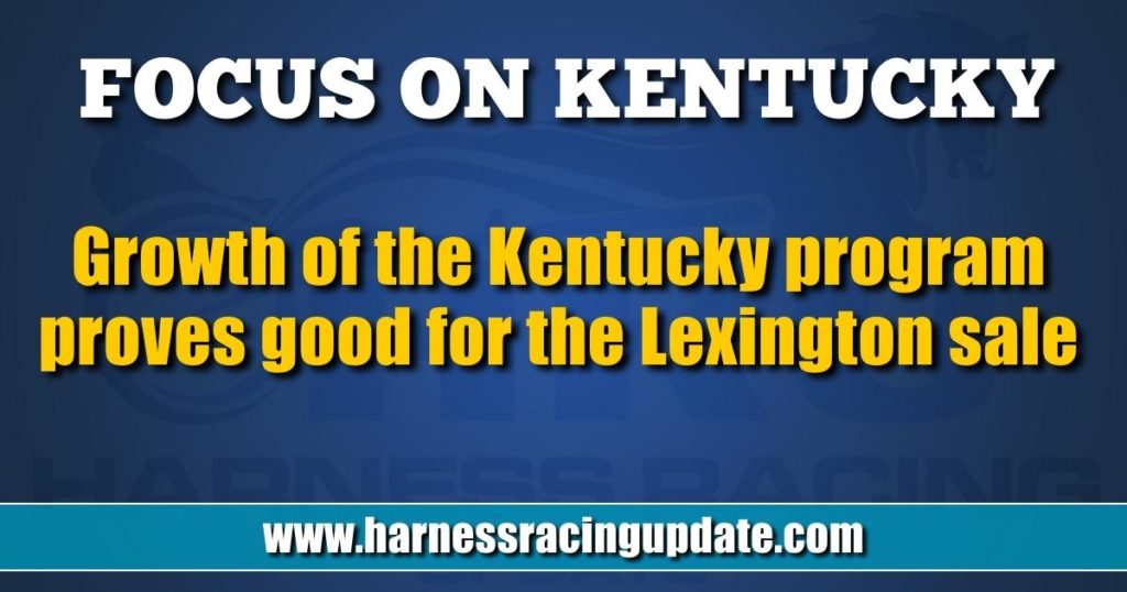 Growth of the Kentucky program proves good for the Lexington sale