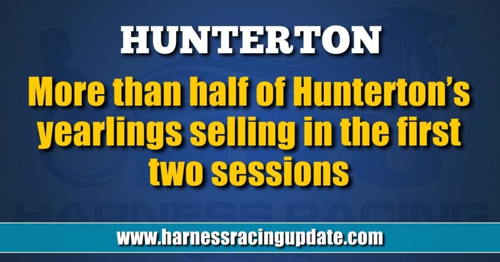 More than half of Hunterton’s yearlings selling in the first two sessions