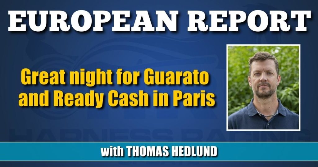 Great night for Guarato and Ready Cash in Paris