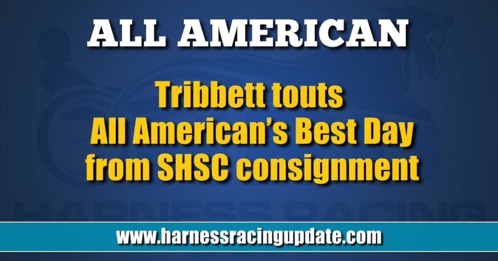 Tribbett touts All American’s Best Day from SHSC consignment