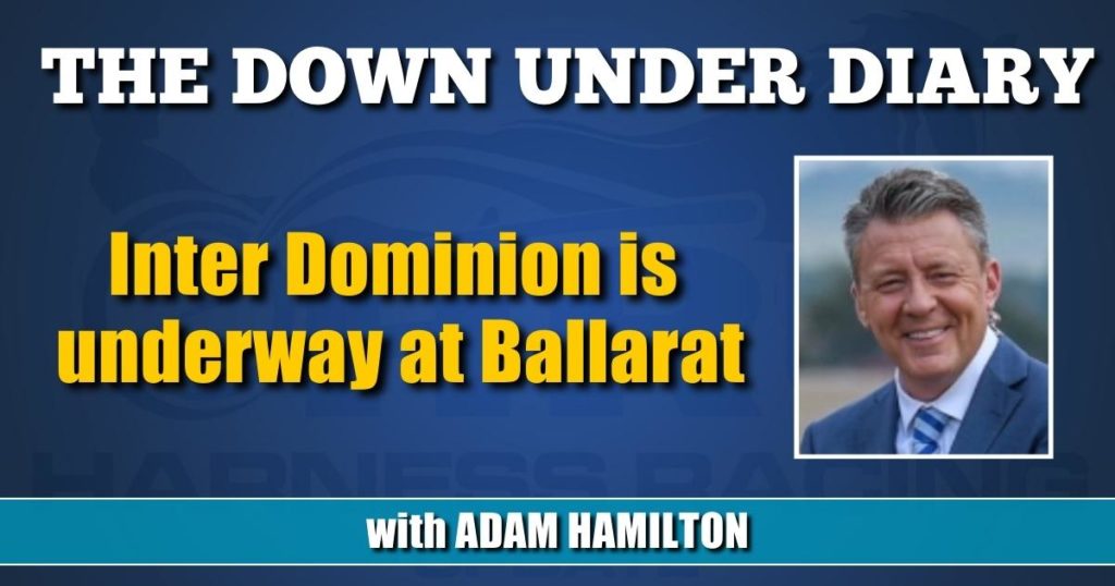 Inter Dominion is underway at Ballarat