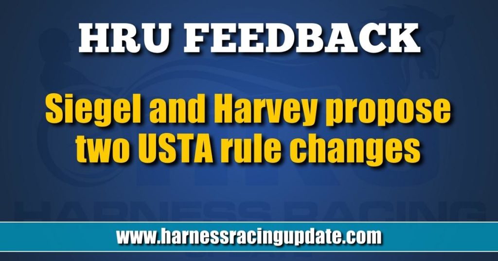 Siegel and Harvey propose two USTA rule changes