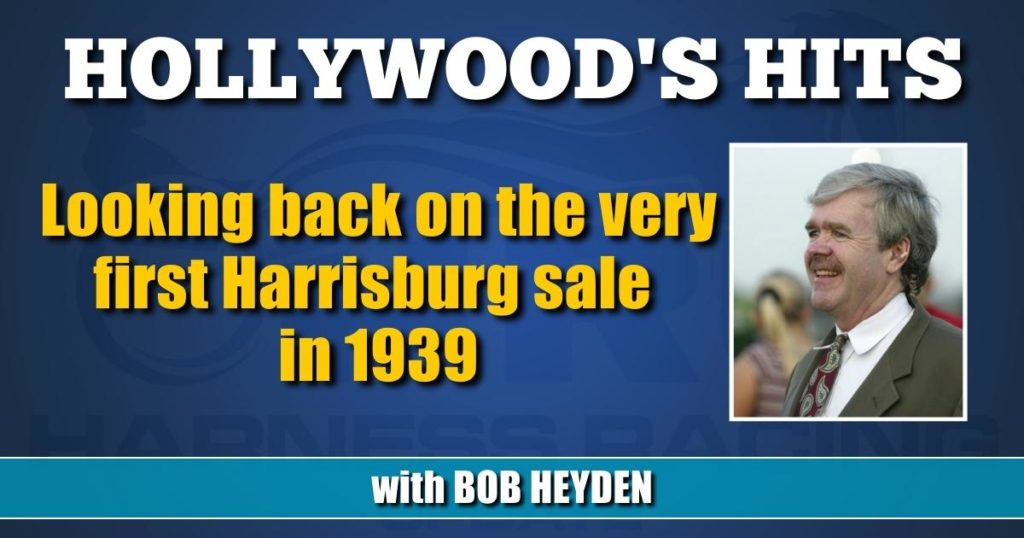 Looking back on the very first Harrisburg sale in 1939