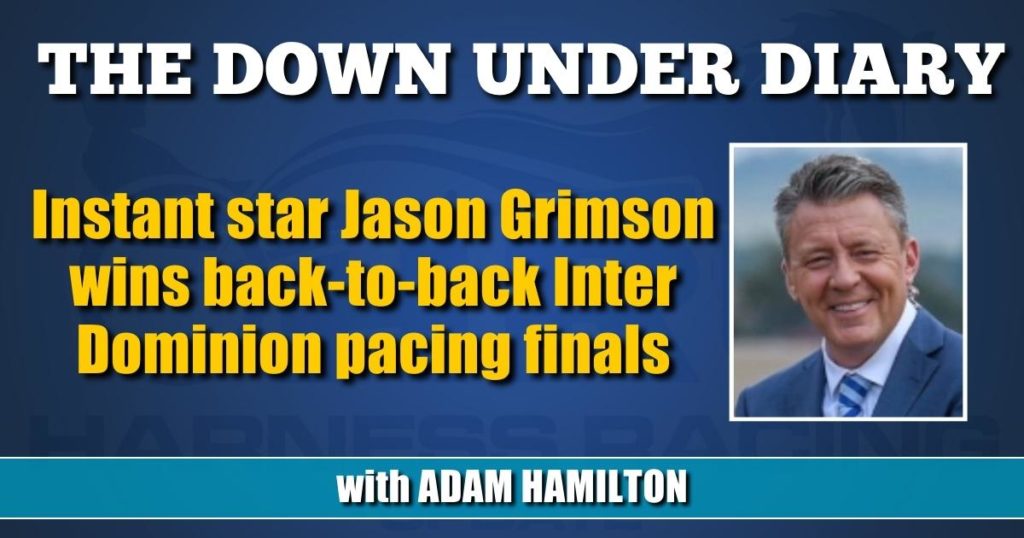 Instant star Jason Grimson wins back-to-back Inter Dominion pacing finals