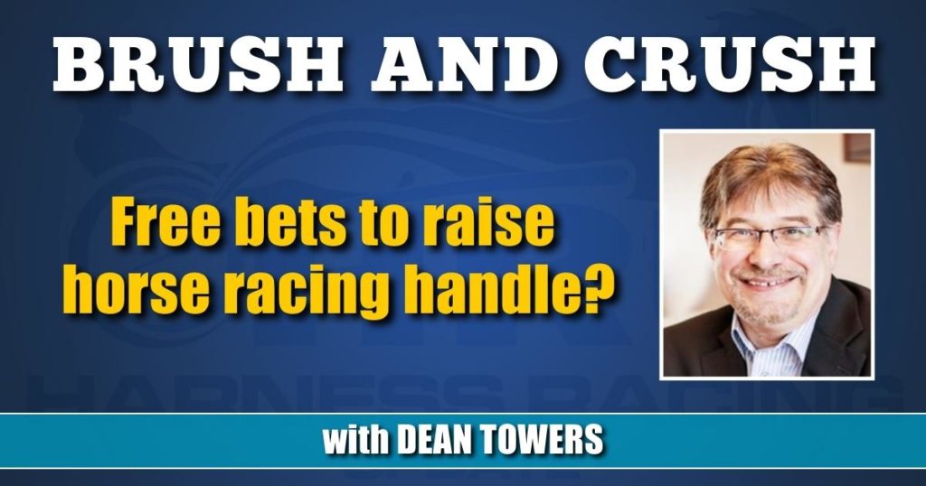 Free bets to raise horse racing handle?