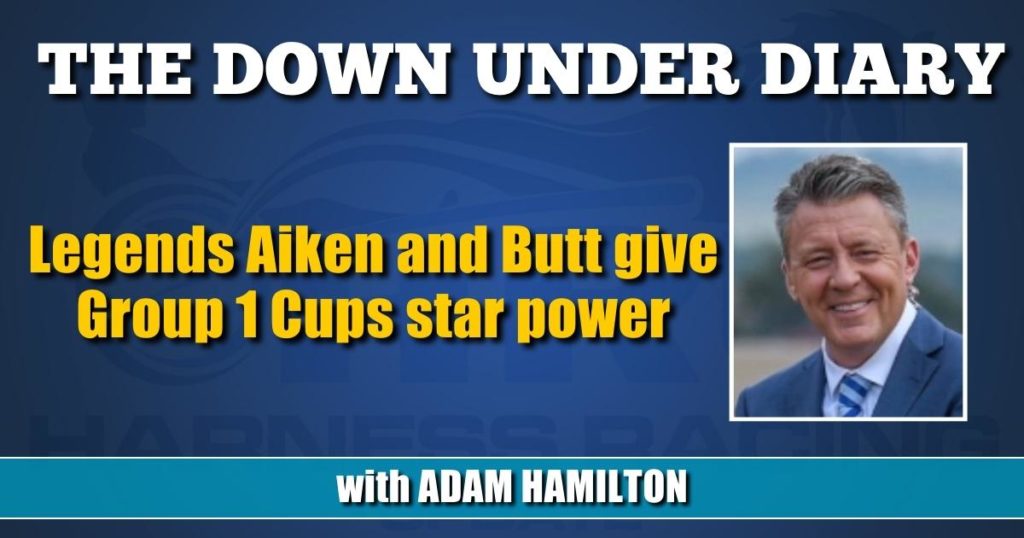 Legends Aiken and Butt give Group 1 Cups star power