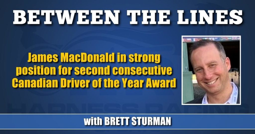 James MacDonald in strong position for second consecutive Canadian Driver of the Year Award