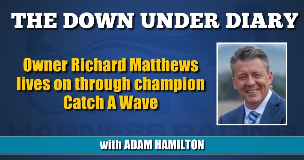Owner Richard Matthews lives on through champion Catch A Wave