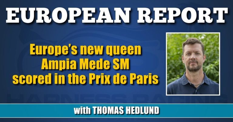 Europe’s new queen Ampia Mede SM scored in the Prix de Paris