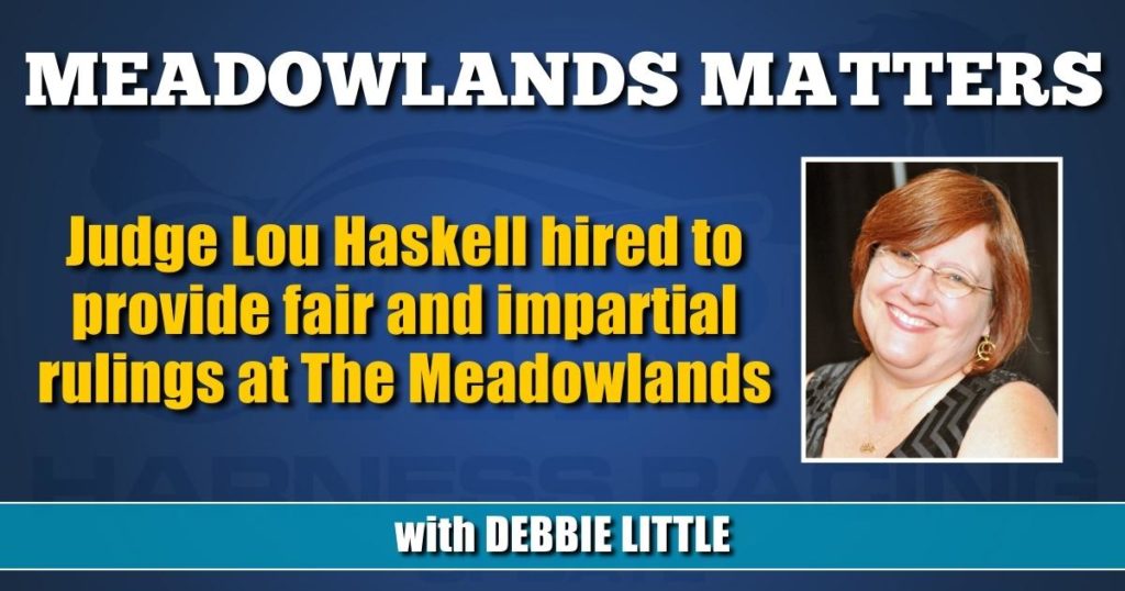 Judge Lou Haskell hired to provide fair and impartial rulings at The Meadowlands