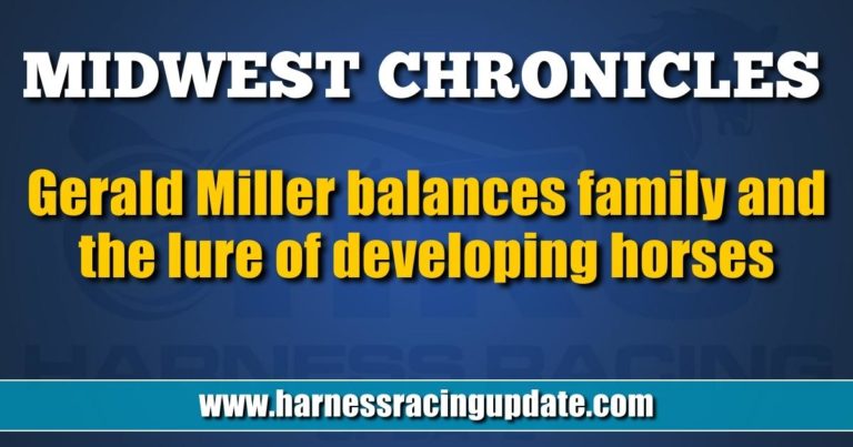 Gerald Miller balances family and the lure of developing horses