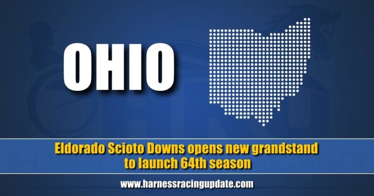 Eldorado Scioto Downs opens new grandstand to launch 64th season