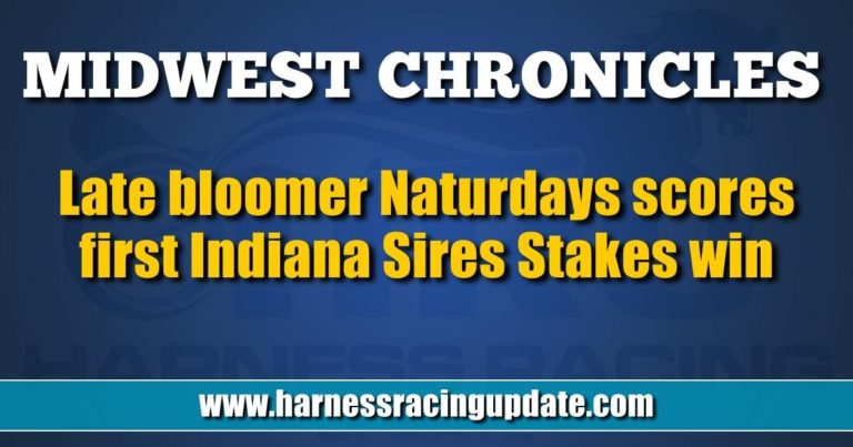 Late bloomer Naturdays scores first Indiana Sires Stakes win