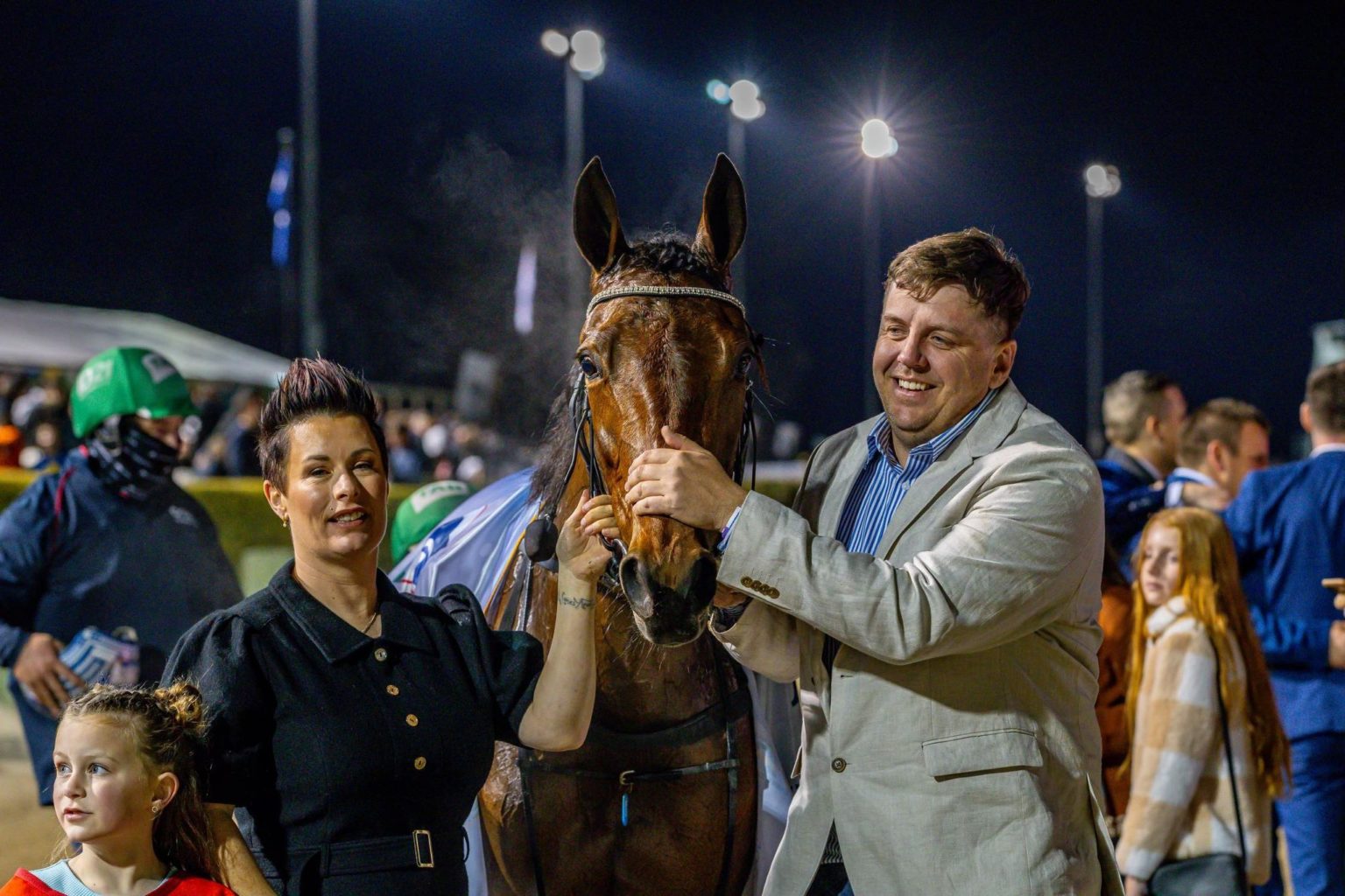 Eureka! Encipher beats the boys in world’s richest race Harness
