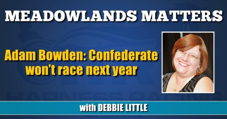 Adam Bowden: Confederate won’t race next year